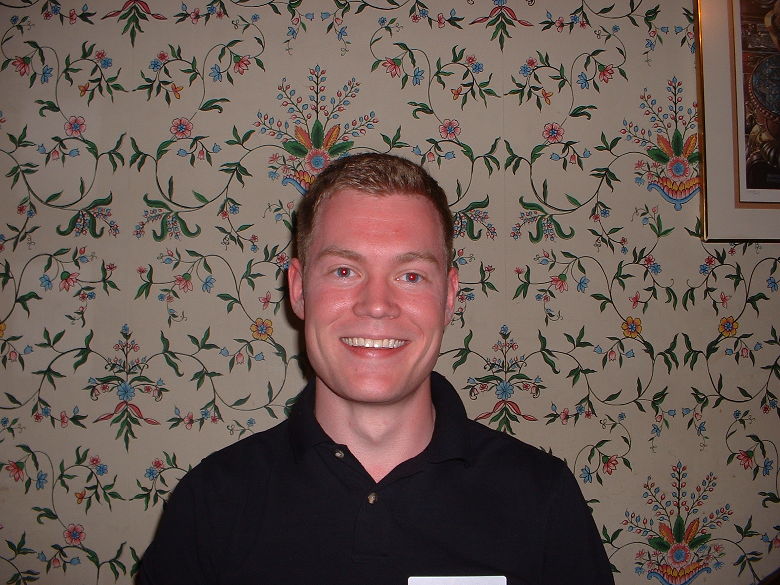 Elliott at Mystery Dinner